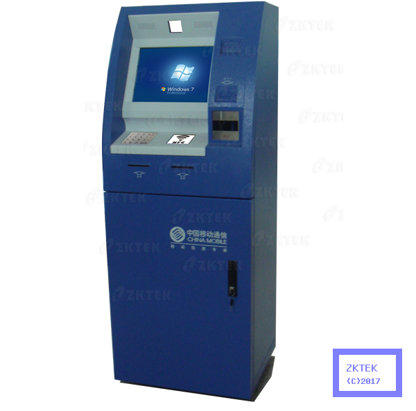 A12 all in one touchscreen bill mobile cash payment kiosk
