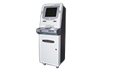 A2 bank account inquiry and passbook printing touchscreen kiosk 