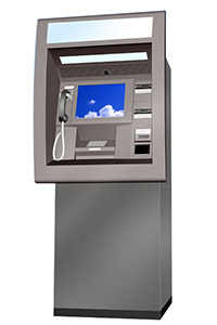 AW91 CRS cash recycling touchscreen ATM machine with high capacity cash recycler