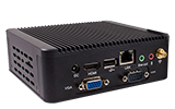 B524 is a compact small six USB and one GbE LAN Intel Bay Trail quad core J1900 fanless box IPC