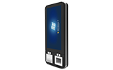 i2 is a wall mounted touchscreen information kiosk