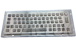 MKB2331B 295.0mmx105.0mm small key stainless steel industrial metal keyboard