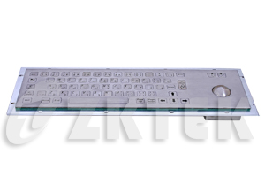 MKT2661 392x110 mm metal keyboard for kiosk and industrial computer