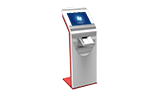 T26 is an information and ticketing touchscreen kiosk