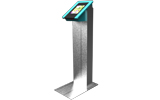 X4 is a stainless steel iPAD kiosk