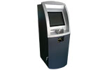 AW37 Standalone 17" touchscreen Bitcoin ATM with bundle cash acceptor and dispenser