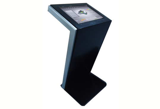 D38 floor mount touchscreen digital signage