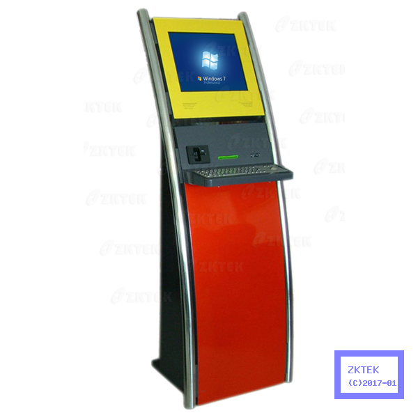 F2 freestanding touchscreen internet kiosk