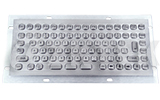 MKB2312 244.0mm x 104.0mm stainless steel industrial metal keyboard