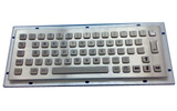 MKB2331B 295.0mmx105.0mm small key stainless steel industrial metal keyboard