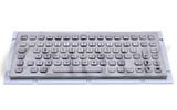 MKB2660 319mm x 135 mm industrial stainless steel metal keyboard with function keys