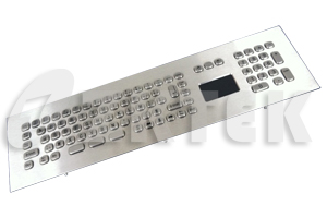 MKDN2559 370.0 mm x 87.0mm industrial metal board with touchpad and keypad