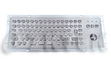 MKTF2655 300.0mm*103.0mm metal keyboard for kiosk with F1~F12 function keys