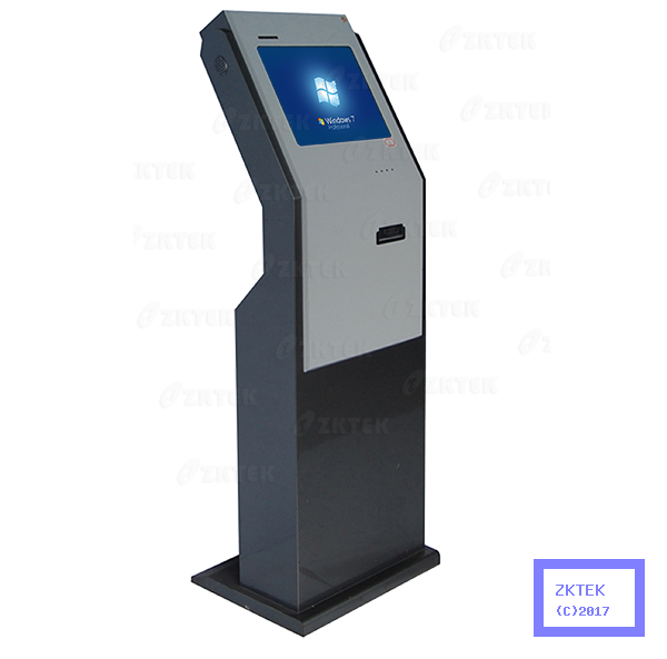 Q2 visitor management touchscreen kiosk