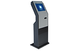 Q2 visitor management touchscreen kiosk