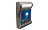 SJ11 wall mounted stainless steel payment and billing kiosk