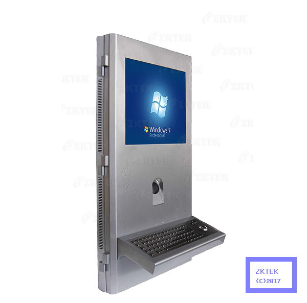 SJ4 stainless steel wall mounted kiosk