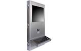 SJ4 stainless steel wall mounted kiosk