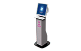 T15 touchscreen freestanding kiosk