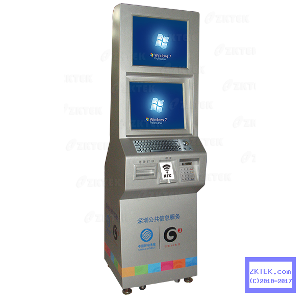 TD9 internet payment touchscreen kiosk
