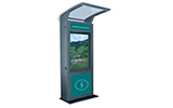 W3 outdoor multitouch touchscreen digital signage