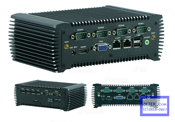 B580 fanless industrial box IPC