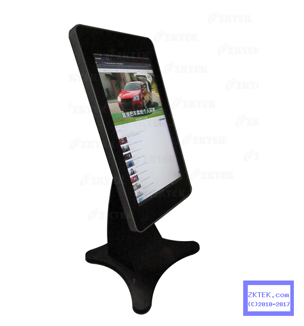 D77 floor mount touchscreen digital signages